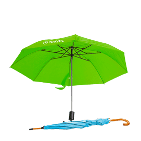 Vrijstelling Op maat heks Paraplu bedrukken met eigen logo of tekst - Reclameland